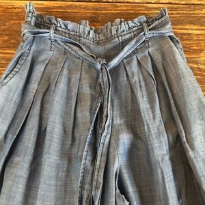 NWT chambray pants